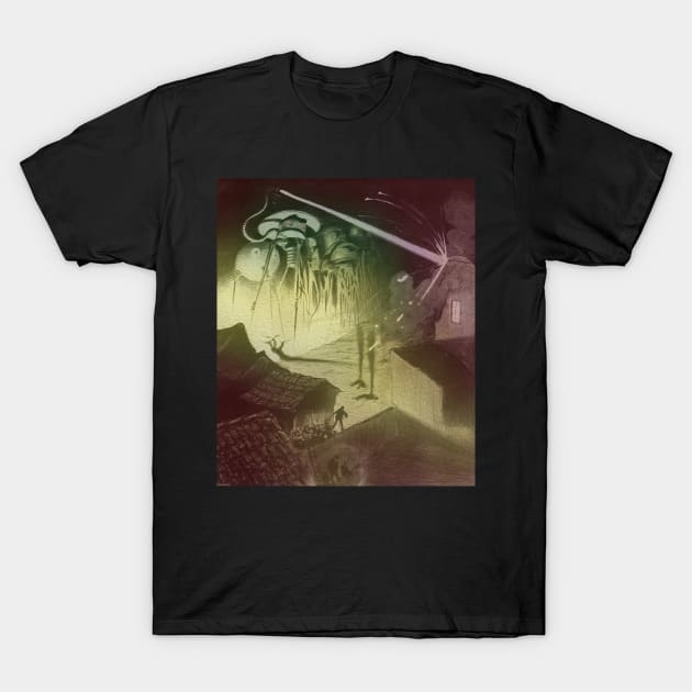 War of the Worlds, Part Four T-Shirt by pompeiigod